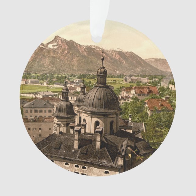 Salzburg and Untersberg, Austria Ornament (Front)