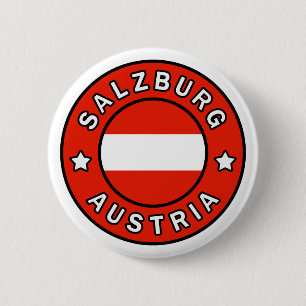 Salzburg Austria 2 Inch Round Button