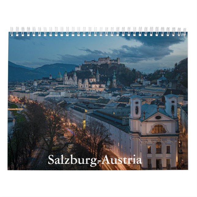 Salzburg-Austria Calendar (Cover)