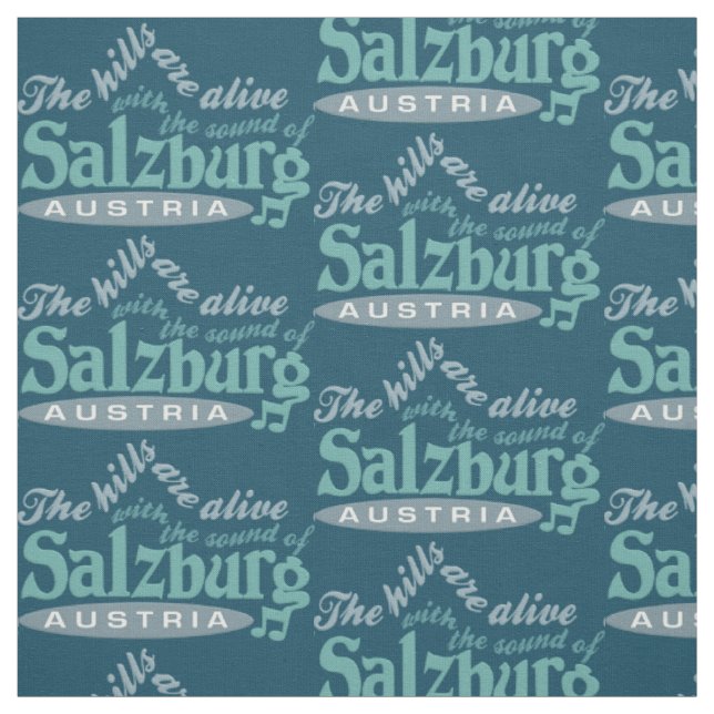Salzburg Austria custom colour fabric (Swatch)