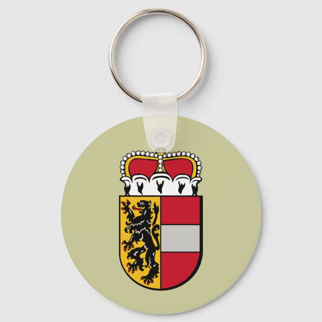 Salzburg, Austria Keychain (Front)