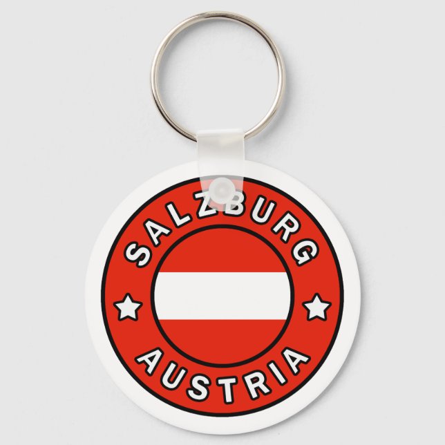 Salzburg Austria Keychain (Front)