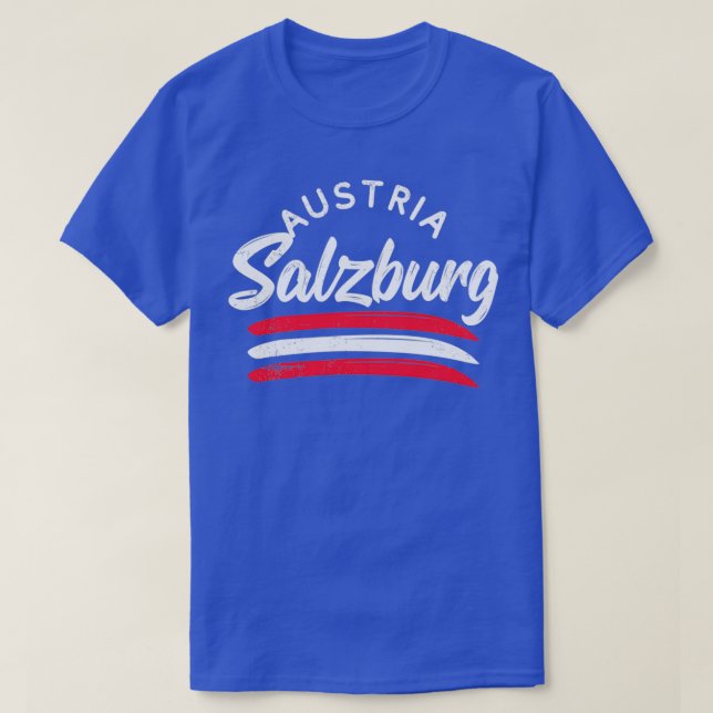 Salzburg Austria T-Shirt (Design Front)