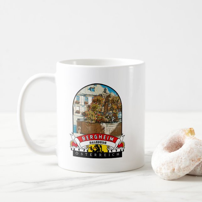 Salzburg Bergheim Coffee Mug (With Donut)