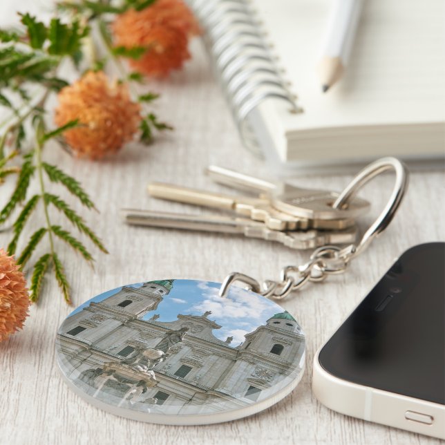 Salzburg Cathedral Keychain (Front Right)