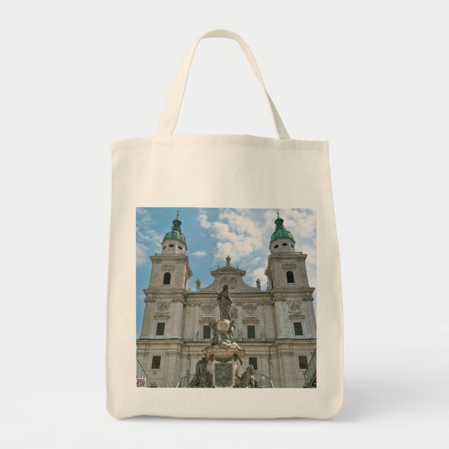 Salzburg Cathedral Tote Bag (Front)