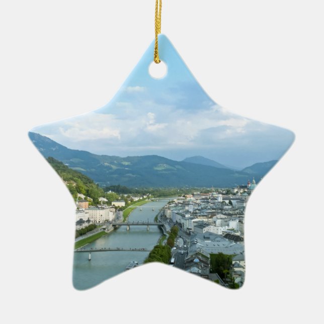Salzburg Ceramic Ornament (Front)