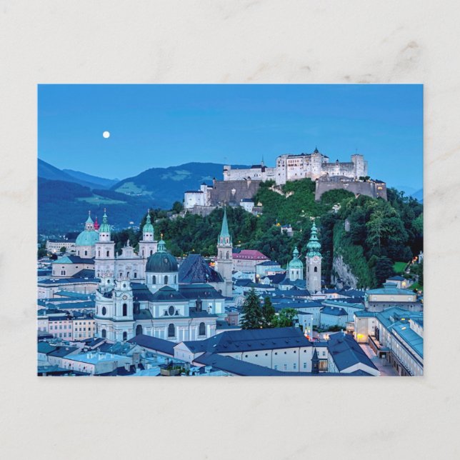 Salzburg city, Austria Postcard (Front)