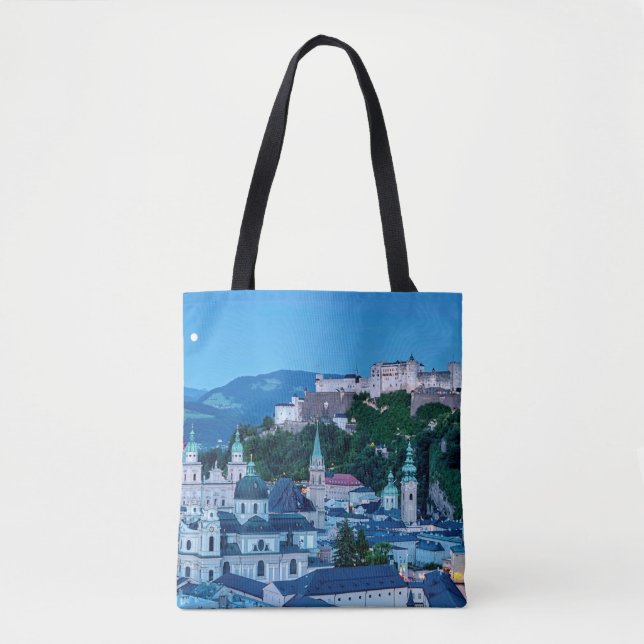 Salzburg city, Austria Tote Bag (Front)