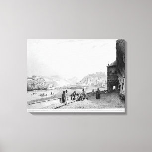 Salzburg, engraved by Bayot & Cuvilier, 1840 Canvas Print