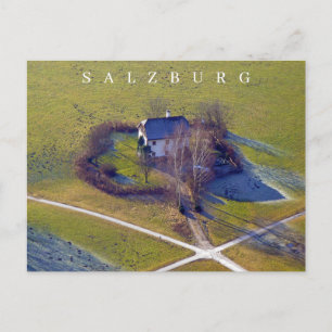 Salzburg Hangman's House view postcard
