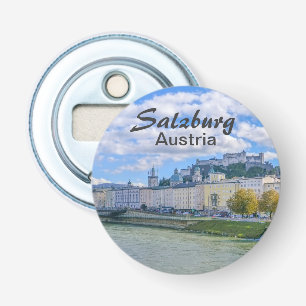 Salzburg in Austria Souvenir Photo Bottle Opener
