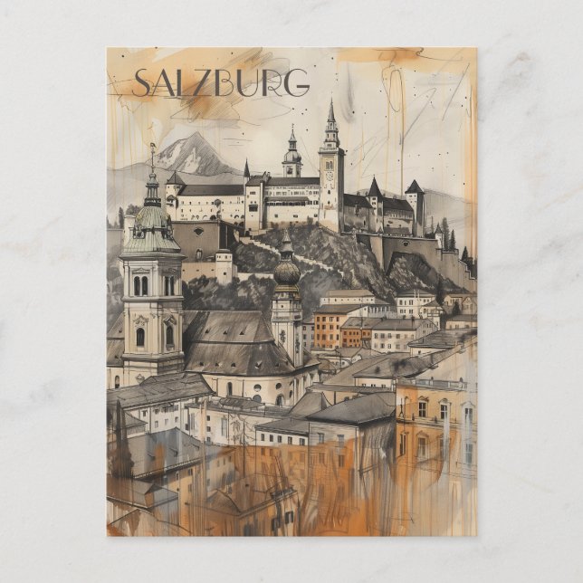 Salzburg Postcard (Front)