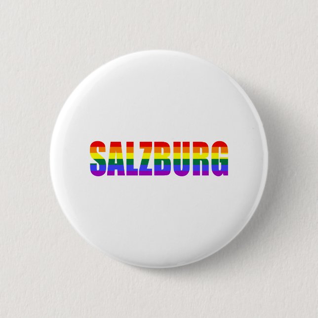 Salzburg Pride 2 Inch Round Button (Front)