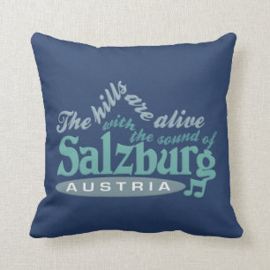 Salzburg throw pillow