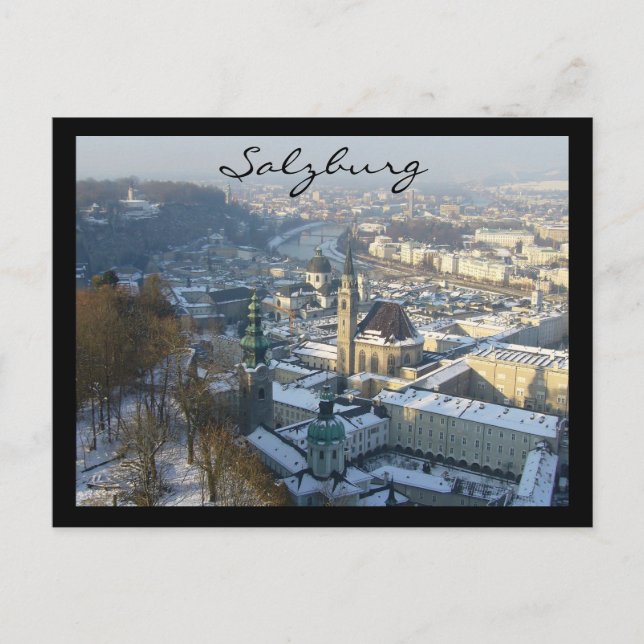 salzburg view postcard (Front)