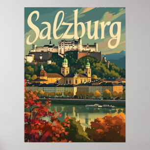 Salzburg Vintage Poster
