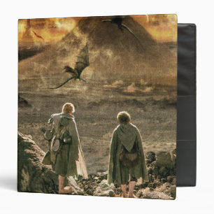 Sam and FRODO™ Approaching Mount Doom Binder