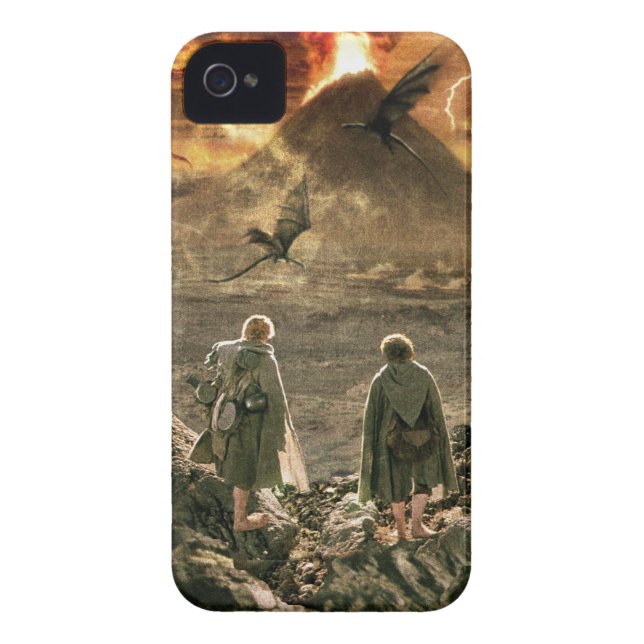 Sam and FRODO™ Approaching Mount Doom Case-Mate iPhone Case (Back)