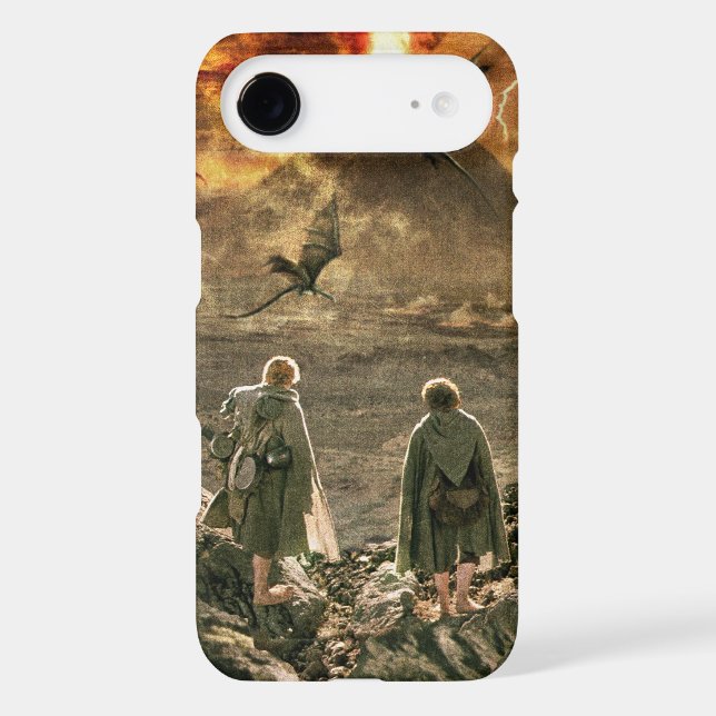 Sam and FRODO™ Approaching Mount Doom Case-Mate iPhone Case (Back)