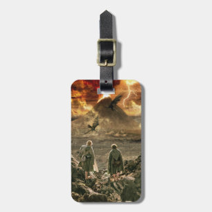 Sam and FRODO™ Approaching Mount Doom Luggage Tag