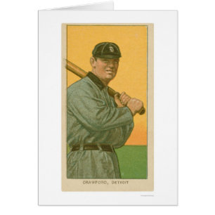 Sam Crawford Baseball 1911