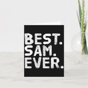 Sam ever funny men father's gift idea performance card