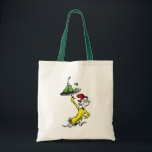 Sam I Am Tote Bag<br><div class="desc">Are you ready to completely level up your nostalgia game and bring the ultimate classic storybook magic right into your everyday life? Say hello to your new favourite obsession! This officially licensed Dr. Seuss merchandise features the iconic and persistent Sam-I-Am proudly serving up that famous, unforgettable platter of green eggs...</div>