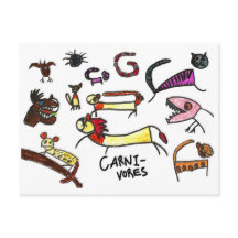 Sam le hérisson - Carte postale Johnny #6