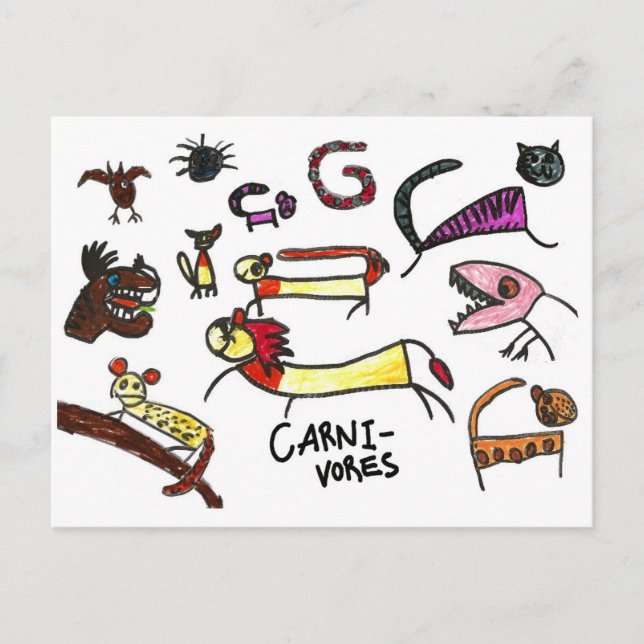 Sam le hérisson - Carte postale Johnny #6 (Devant)