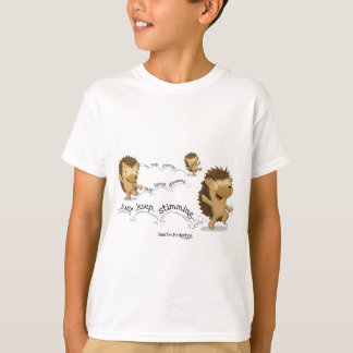 Sam le T-shirt de hérisson - GARDEZ JUSTE STIMMING