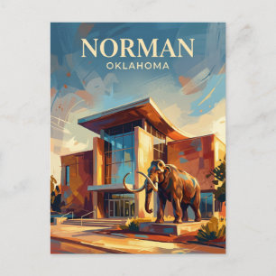 Sam Noble Oklahoma Museum of Natural History USA Postcard