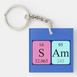 Sam periodic table name keyring