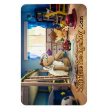 Sam the Hedgehog - Fridge Magnet