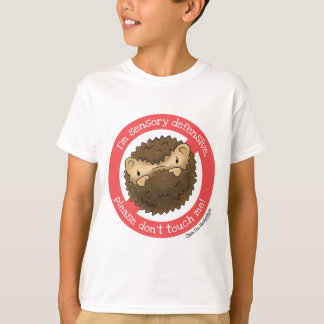 Sam the Hedgehog T-shirt - I'M SENSORY DEFENSIVE