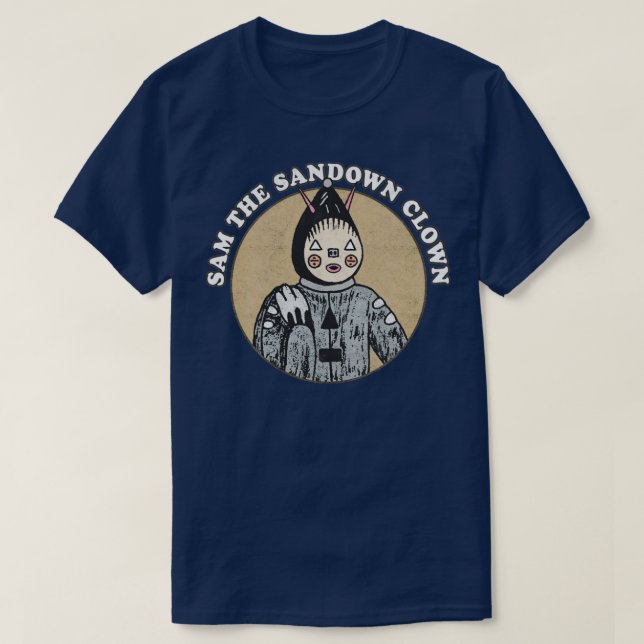 Sam The Sandown Clown HauntologyCryptid Fan T-Shirt (Design Front)