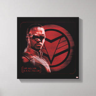 Sam Wilson A.K.A. The Falcon Canvas Print