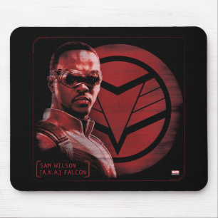 Sam Wilson A.K.A. The Falcon Mouse Pad