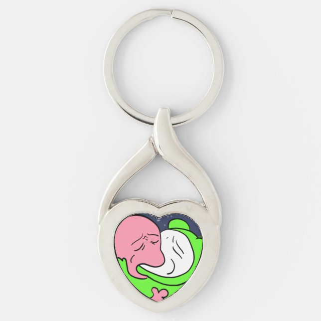 Sam x Santi Keychain (Front)