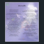 Samadhi poem by Yogananda Poster<br><div class="desc"></div>