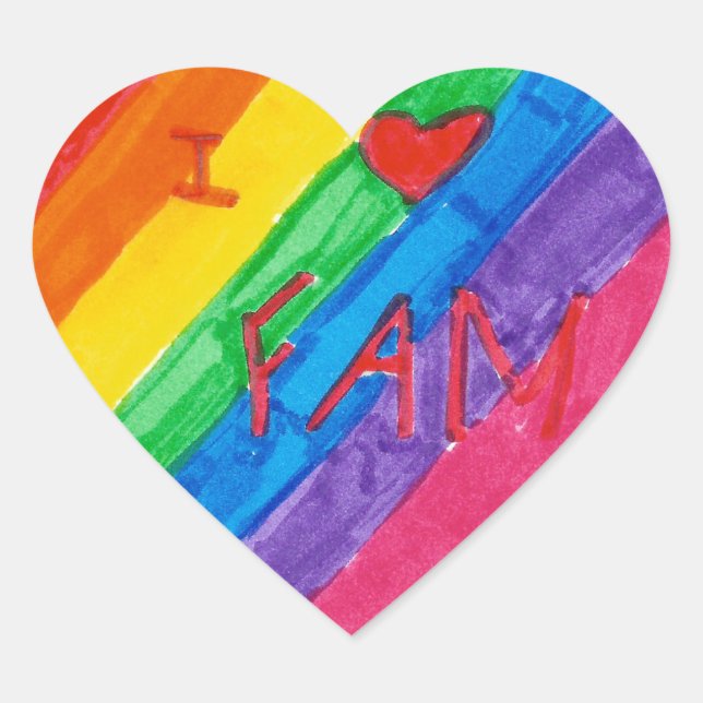 Samantha: Heart Sticker (Front)