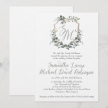 Samantha & Michael Wedding Invitation
