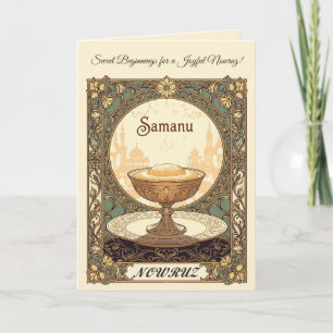 Samanu The Sweet Spirit of Nowruz Card