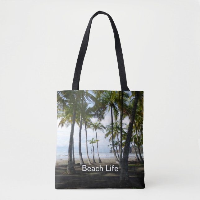 Sámara Beach All Over Print Tote Bag (Front)