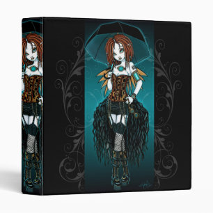 "Samara" Steampunk Cyber Fairy Avery Binder
