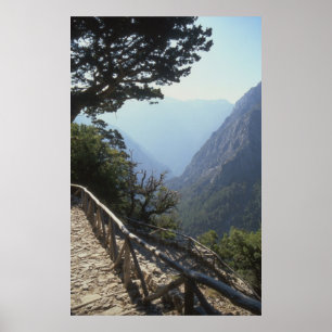Samaria Gorge, Crete Poster