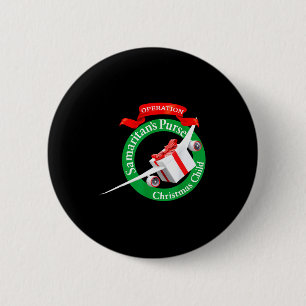 Samaritan's Purse Operation Christmas Child Funny  2 Inch Round Button