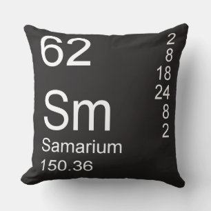 Samarium Throw Pillow