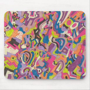 "Samba" Abstract Mouse Pad
