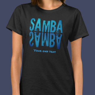 Samba brasileiro do Brasil dance music T-Shirt